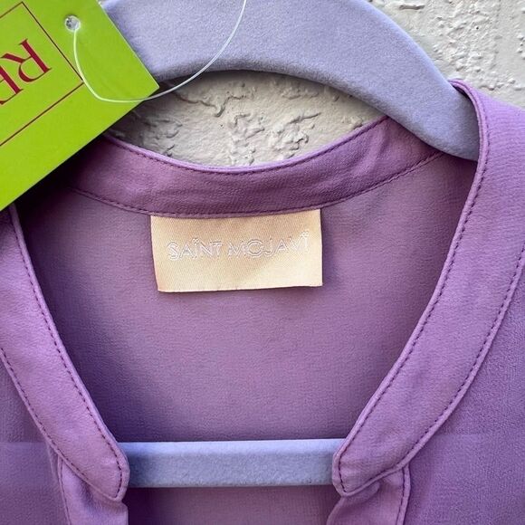 Saint Mojavi Lavender duster long cover up Small - Picture 5 of 8